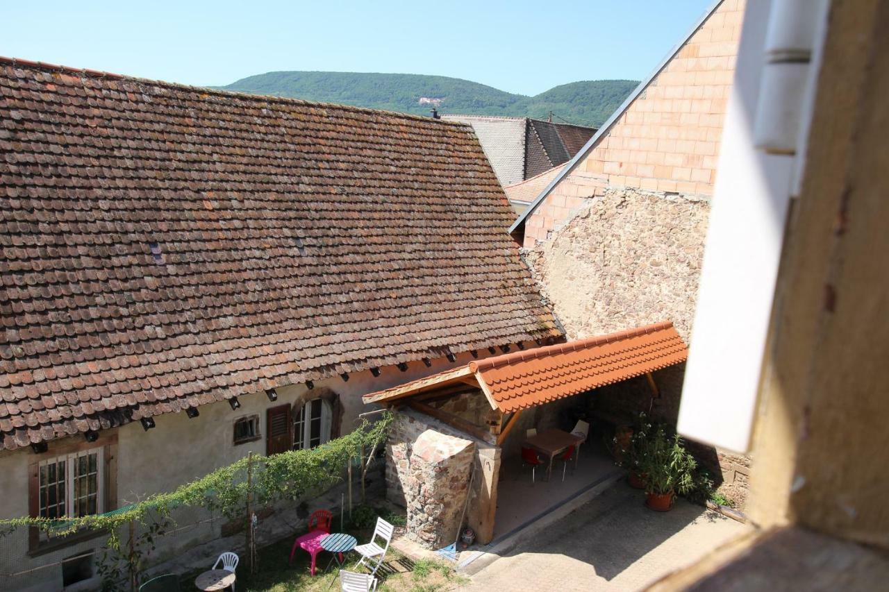La Belle Alsacienne - Route Des Vins D'Alsace Hotel Hattstatt ภายนอก รูปภาพ